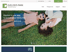 Tablet Screenshot of evelynspark.org